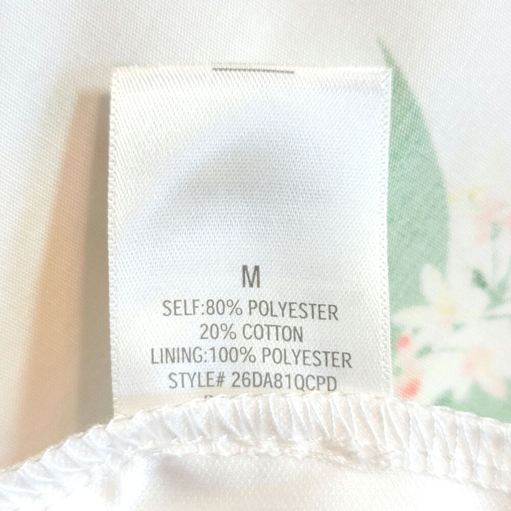 Mi Ami Francesca's Giana Orange Fruit Print White Maxi Dress Boho Chic Summer M - Picture 13 of 16